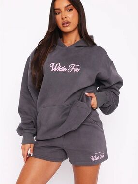 White Fox Season 7 Oversized Hoodie Monument